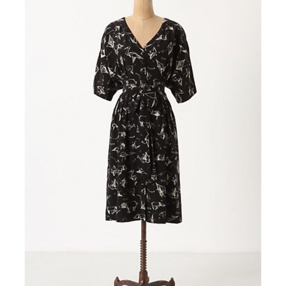 Anthropologie Origami Dress
